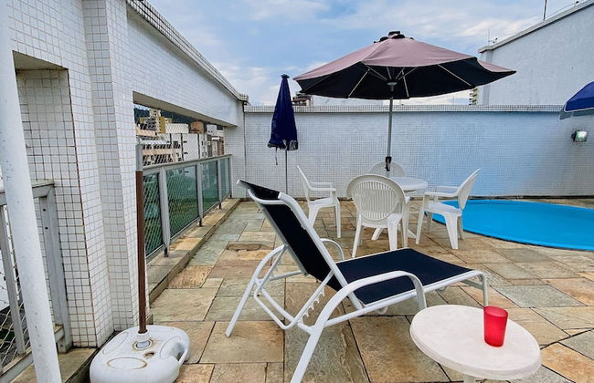 Duplex 500 metros da Praia - Guarujá - Foto 60