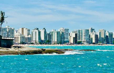 Apartamento vista do mar, pé na areia e águas tranquilas, no cento de Guarapari - Foto 35