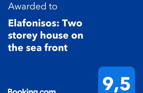 Elafonisos: Two storey house on the sea front - Foto 2