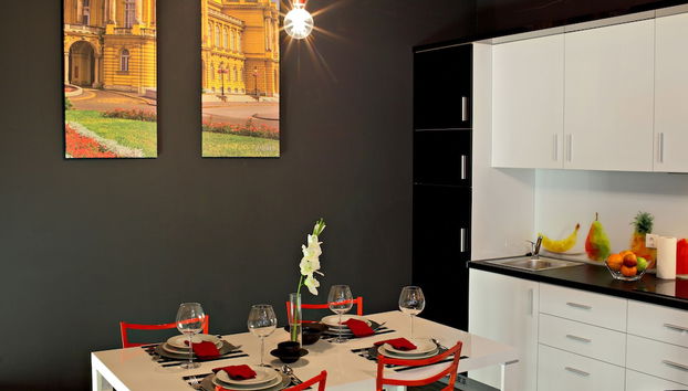 Essbereich im Zimmer