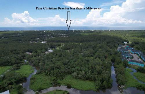 Pool Retreat Waterfront 6 Bedroom Boat Ramp Game Room Pass Christian Home - Foto 67