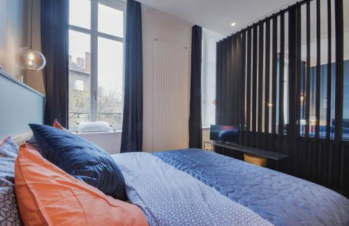 Loft Doryan ! Blue Haussmannien - Centre Gare - Excelsior - 2 à 4 pers - Foto 12