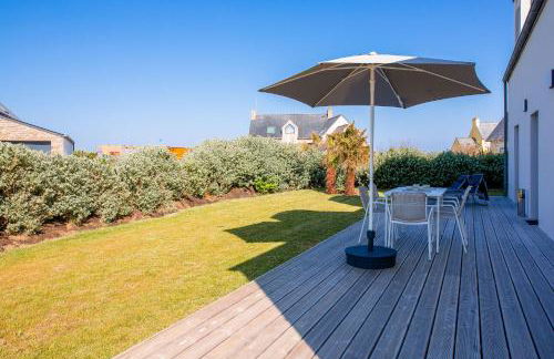 Maison moderne pour 8 - 300m plage de Pors Carn - Foto 10