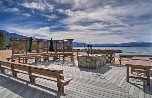 Deck and Beach Access Lake Tahoe Shoreside Retreat! - Foto 39
