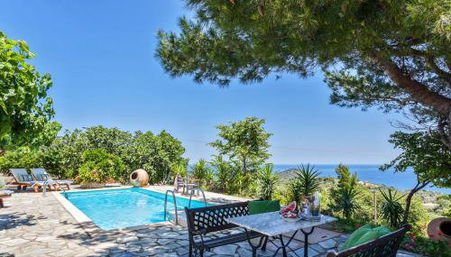 Villa Driades - Foto 4, Garden, sunbed