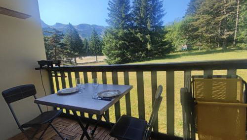 Studio avec vue montagne au pied des pistes - Foto 3