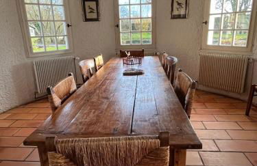 Chaumière entre rivière & champs, piscine privée - Foto 32