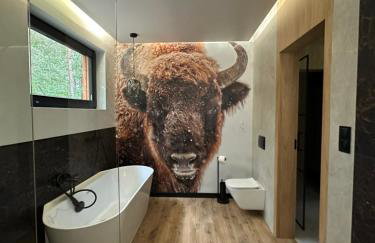 Chata w Puszczy Nowa Łuka - Foto 12