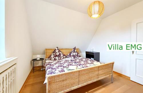 Villa EMG Ferienhaus in Alleinlage mit Privatsee Jacuzzi und Sauna für bis zu 22 Personen bei Osnabrück - Foto 53