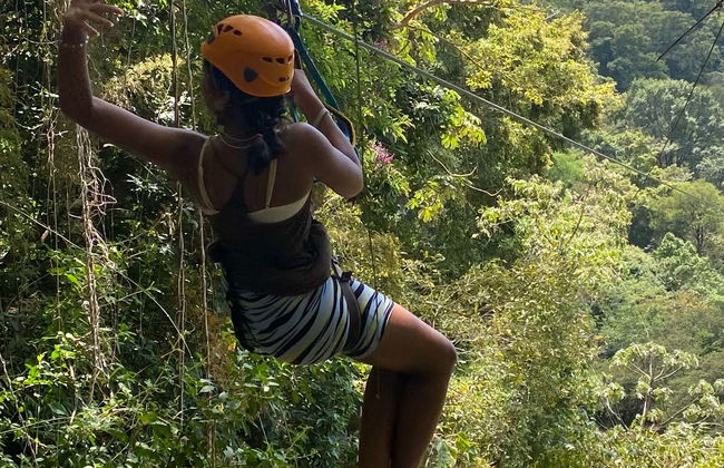 Tirolina en los bosques de Oaxaca - Foto 1