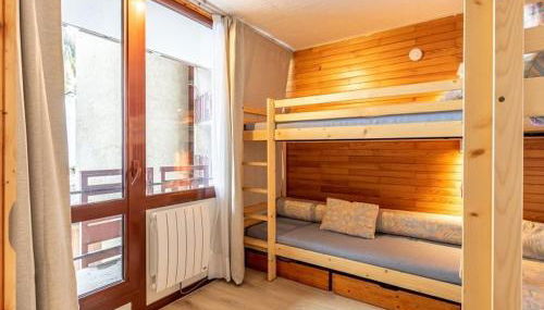 Studio rénové 4 pers, balcon, centre Plagne Bellecôte - FR-1-351-65 - Foto 3