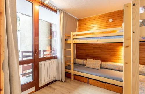 Studio rénové 4 pers, balcon, centre Plagne Bellecôte - FR-1-351-65 - Foto 3