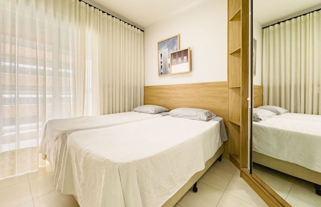 Apto moderno na Riviera - 350m da Praia - Foto 8