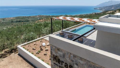 Villa Keras With Sea View - Foto 5, Garden, sunbed