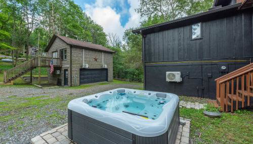 6 Br Cabin Hot Tub Fire Pit Min to Hatley Pointe - Foto 3