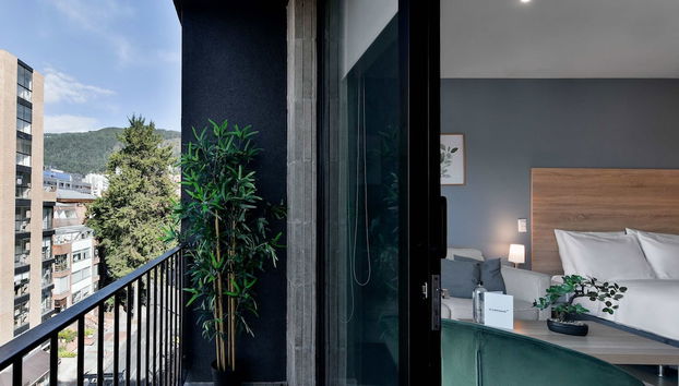 w Radiant Loft w Balcony in El Nogal - Foto 4, Habitación