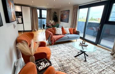 Luxe Duplex Penthouse Stay in Leeds Centre - Free Parking - Foto 35
