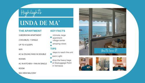 Unda de Ma Apartment with AC & Sea View Balcony - Foto 5, Other
