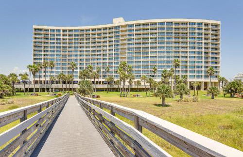 Pool and Beach Access Oceanfront Galveston Condo - Foto 31