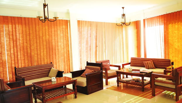 Zona de estar del vestíbulo