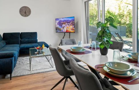 Lit Living Deluxe Apartments Wörth - Parking - Box Spring - BBQ - Balcony - Foto 35