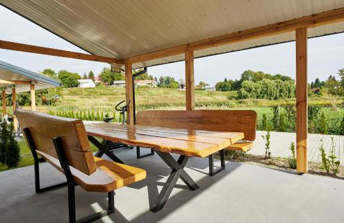 Zatoka Perska - dom Francuz z opcją gorącej banii nad jeziorem Tarnobrzeskim - Foto 9