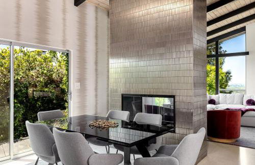 Hillside Luxury MidCentury Modern Spa Retreat View - Foto 23