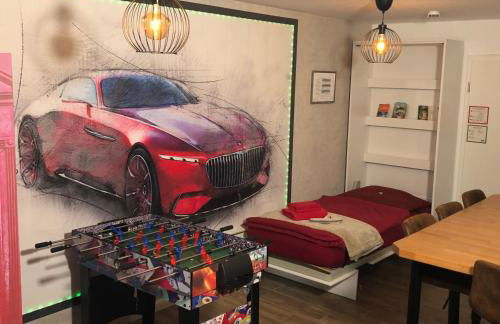 Stylisches Maybach Appartement mit Terrasse für 5 Personen, 5 Betten, große Kochinsel, Homeoffice mit 250Mbit WLAN - Foto 40