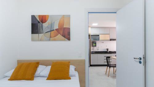 Flo - 106 Central novo 2 quartos com Ar- Q e F home office - Foto 4