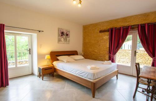 Maison en pierre climatisée avec piscine privée en Dordogne - FR-1-616-512 - Foto 9