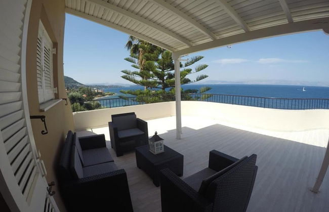 Villa Litsa Large Private Pool Walk to Beach Sea Views A C Wifi - Foto 3