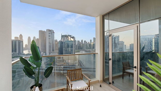 Stylish 2BR With Canal Burj View Near Dubai Mall - Foto 3, Habitación