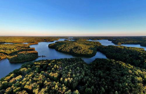 Stylish Lakehouse with Black-and-White Modern Design near Lake Hartwell, Clemson SC - Foto 8
