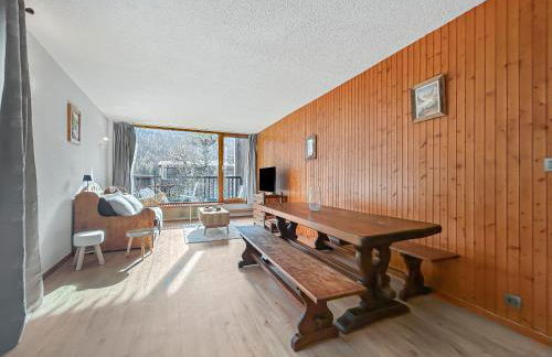 Vue Mont Blanc, balcon et parking privé - Foto 4