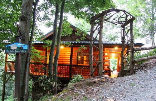 Romantic One-Bedroom Cabin with a Fireplace near Asheville, North Carolina - Foto 1
