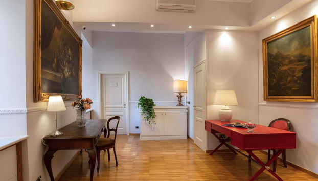 Zona de estar del vestíbulo