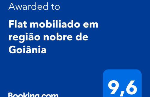 Flat mobiliado em região nobre de Goiânia - Foto 2