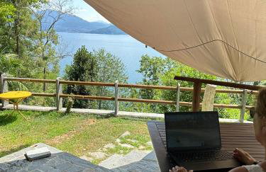 Mid of Nature ' Bella Vista Lago Maggiore charmant mit traumhaften Seeblick, Terrasse und großen Garten - Foto 2