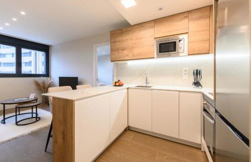 JES214B - Piso de lujo de 1 dormitorio con hermosas vistas a la ciudad - Alquiler temporal - Foto 32