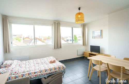 Zen Loft by Escale-Marne - M8 Tour Eiffel - AC - Climatisation - Parking Gratuit - 101 - Foto 13