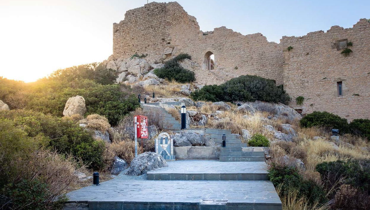 Visiting Kritinia Castle