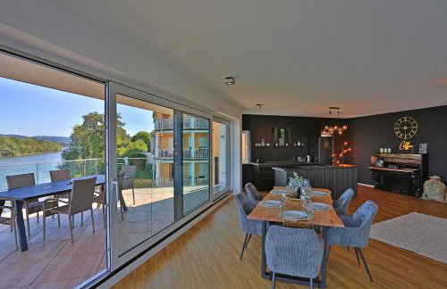 Exklusive Wohnung mit Balkon und direktem Rheinblick mit 2 Schlafzimmern für bis zu 5 Gäste - Foto 9