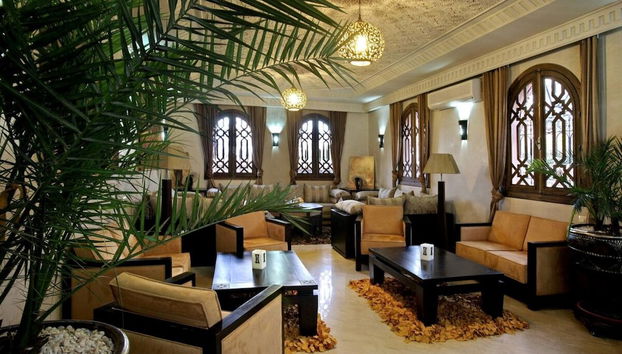 Zona de estar del vestíbulo