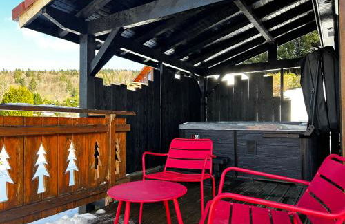 Chalet avec jacuzzi privé, vue sur les Vosges - Foto 23