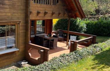 Ferienhaus Leonie, Holzhaus im Pfälzer Wald 76848 Hofstätten - Photo 1