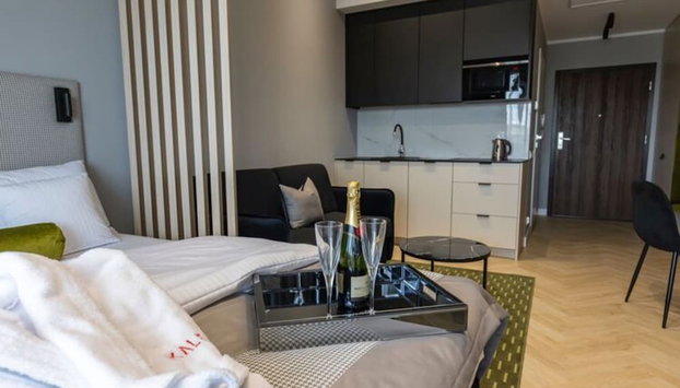 Apartment in Szczecin With Pool and Sauna - Foto 4, Habitación