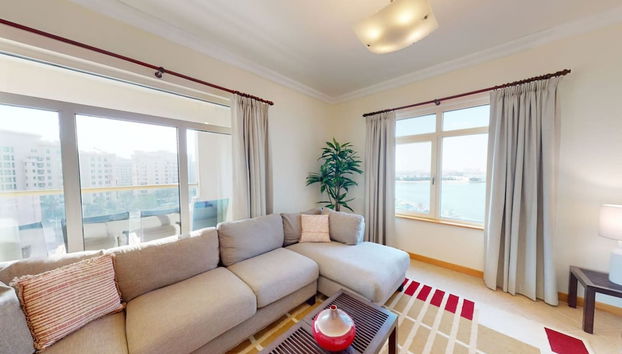 Al Dabas Beach Views 3BD Sleeps 6 Beachfront - Foto 4, Habitación