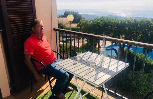 STUDIO POOL HOUSE 2 ETOILES VUE MER PANORAMIQUE AMAZING SEA VIEW WIFI LINGE LINEN INCLUS AIRCONDITIOn - Foto 30