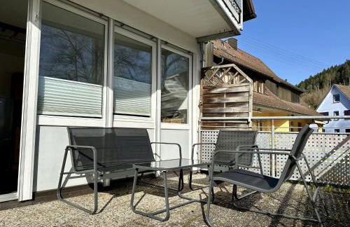 Ferienwohnung Kinzig-Chalet - Balkon - Für Kinder - mit Bettwäsche & Handtücher - Foto 21
