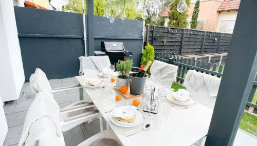 M-Style 01 Apartment mit Terrasse und Gasgrill, 24h Self-Check-In, Free Parking, Netflix - Foto 3